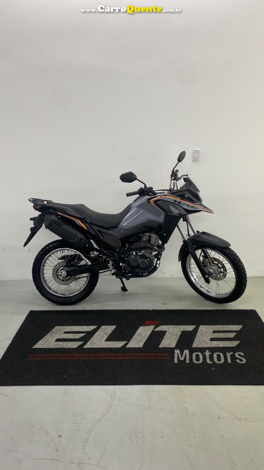 HONDA   XRE 190 FLEX   CINZA 2025 190 FLEX - Loja