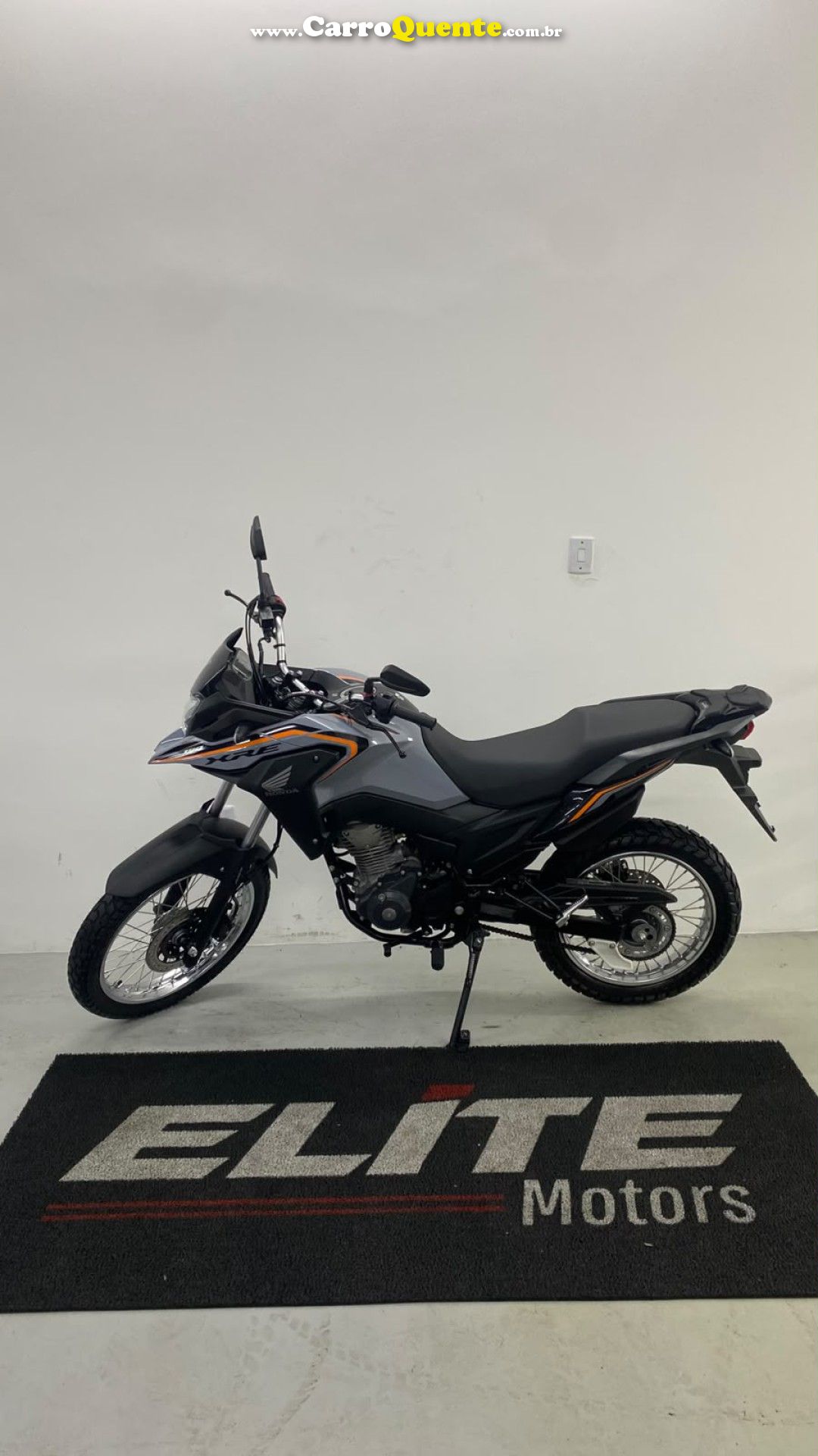 HONDA   XRE 190 FLEX   CINZA 2025 190 FLEX - Loja