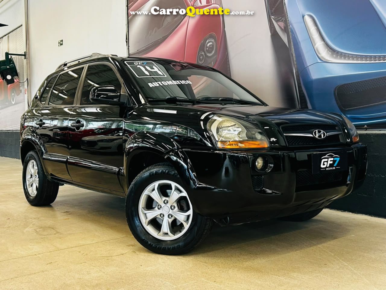HYUNDAI   TUCSON 2.0 16V FLEX AUT.   PRETO 2014 2.0 FLEX - Loja