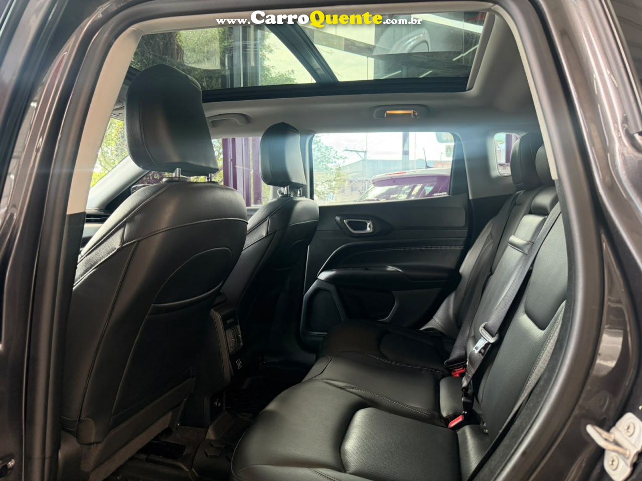 JEEP   COMPASS LONG. T270 1.3 TB 4X2 FLEX AUT.   CINZA 2023 1.3 FLEX - Loja