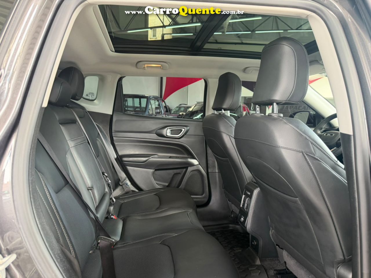 JEEP   COMPASS LONG. T270 1.3 TB 4X2 FLEX AUT.   CINZA 2023 1.3 FLEX - Loja