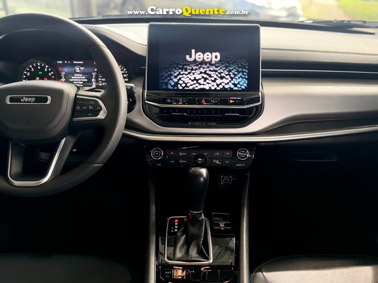 JEEP   COMPASS LONG. T270 1.3 TB 4X2 FLEX AUT.   CINZA 2023 1.3 FLEX - Loja