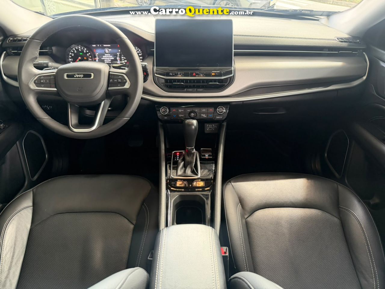 JEEP   COMPASS LONG. T270 1.3 TB 4X2 FLEX AUT.   CINZA 2023 1.3 FLEX - Loja