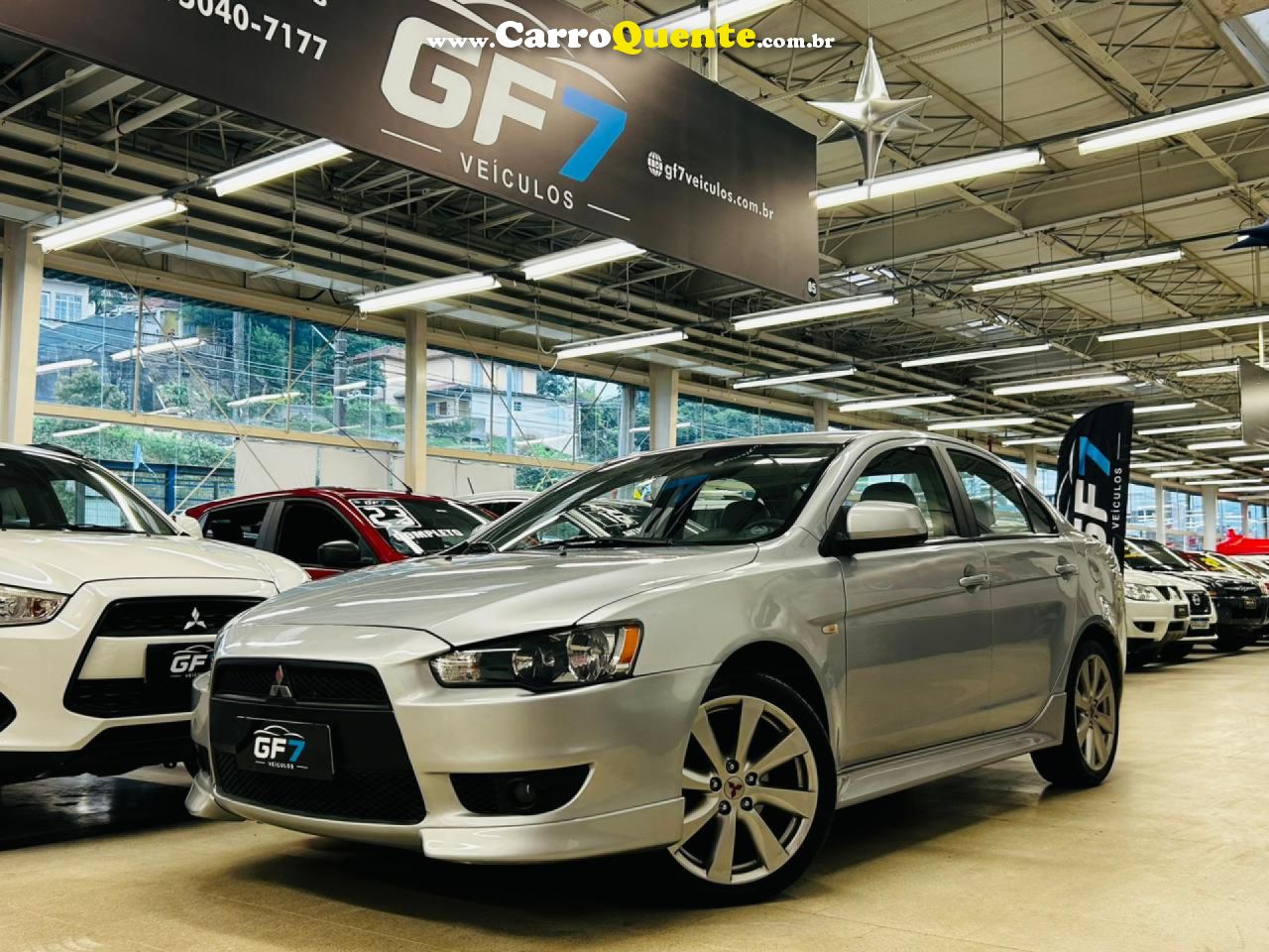 MITSUBISHI   LANCER 2.0 16V 160CV AUT.   PRATA 2013 2.0 GASOLINA - Loja