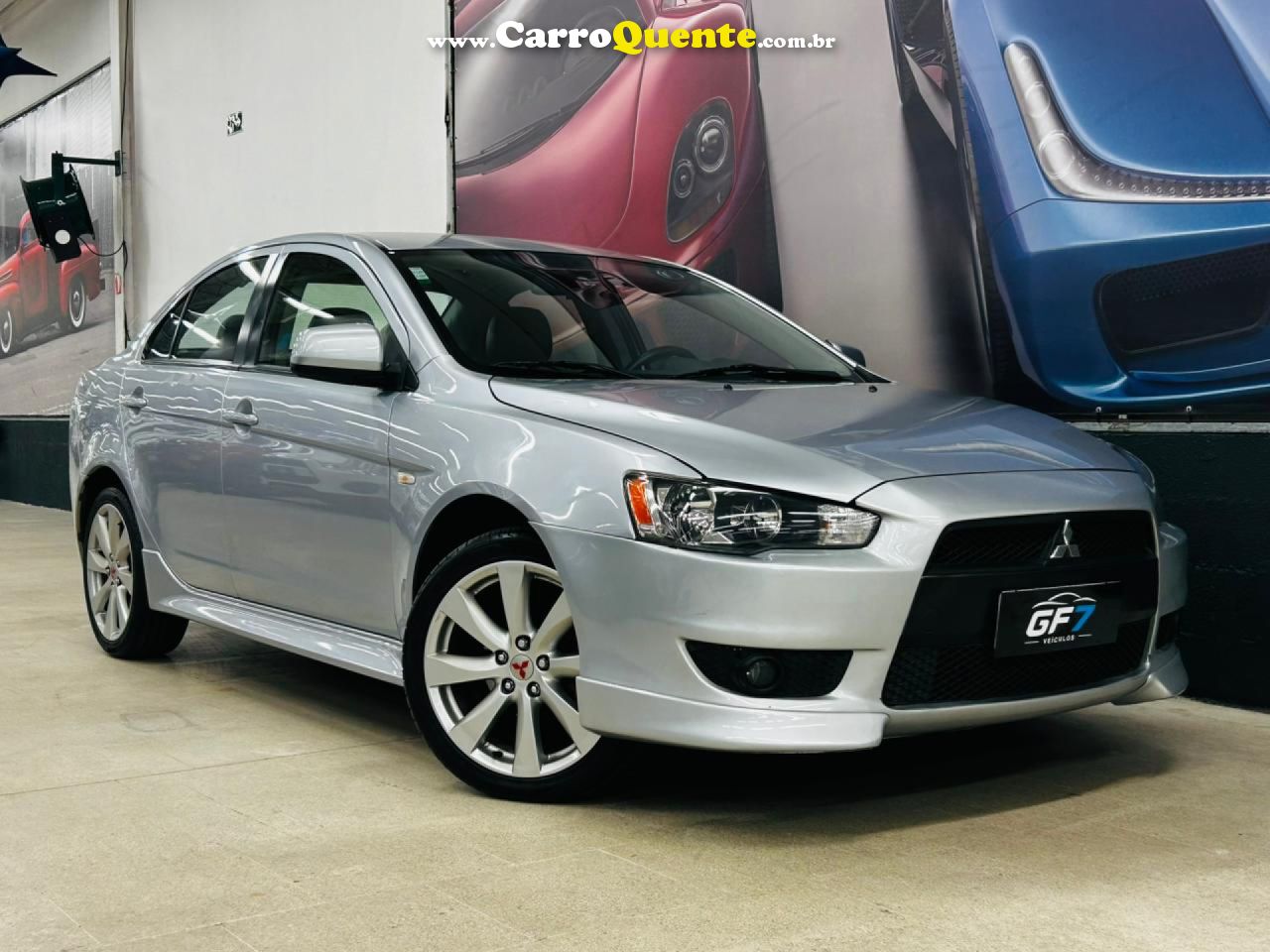 MITSUBISHI   LANCER 2.0 16V 160CV AUT.   PRATA 2013 2.0 GASOLINA - Loja