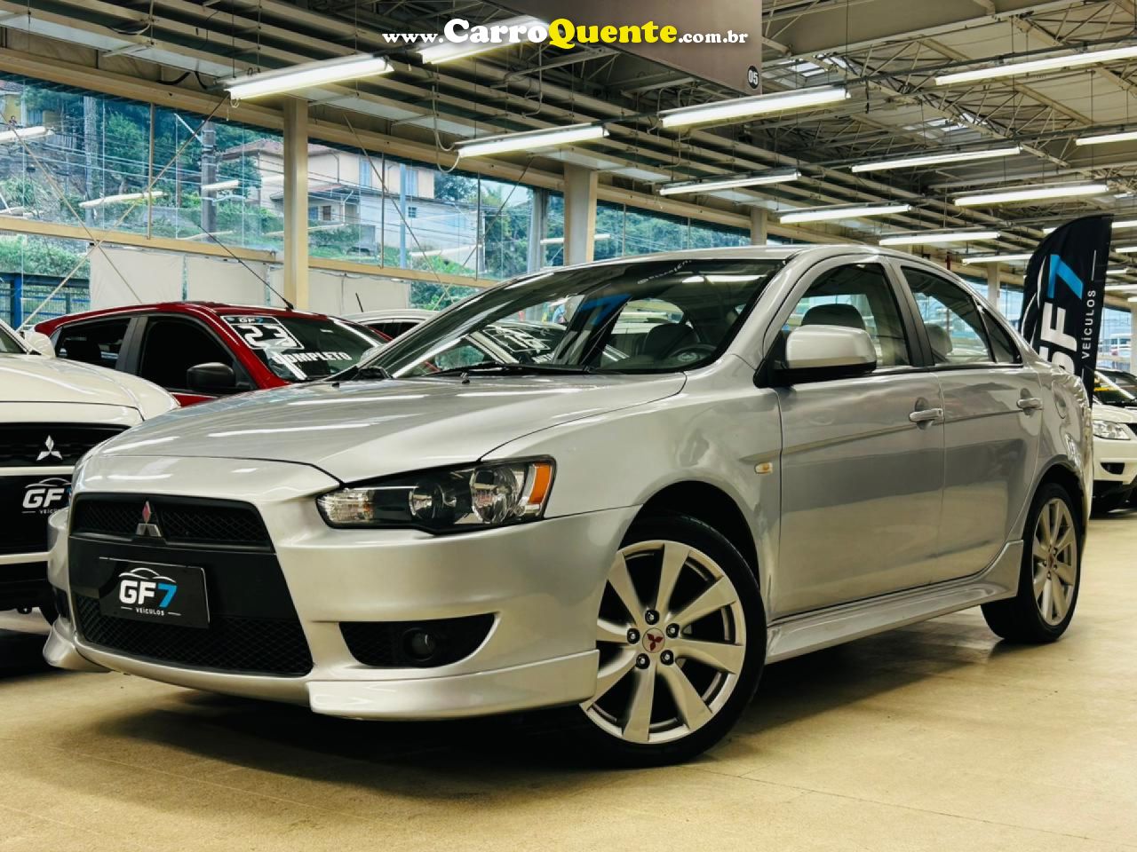 MITSUBISHI   LANCER 2.0 16V 160CV AUT.   PRATA 2013 2.0 GASOLINA - Loja