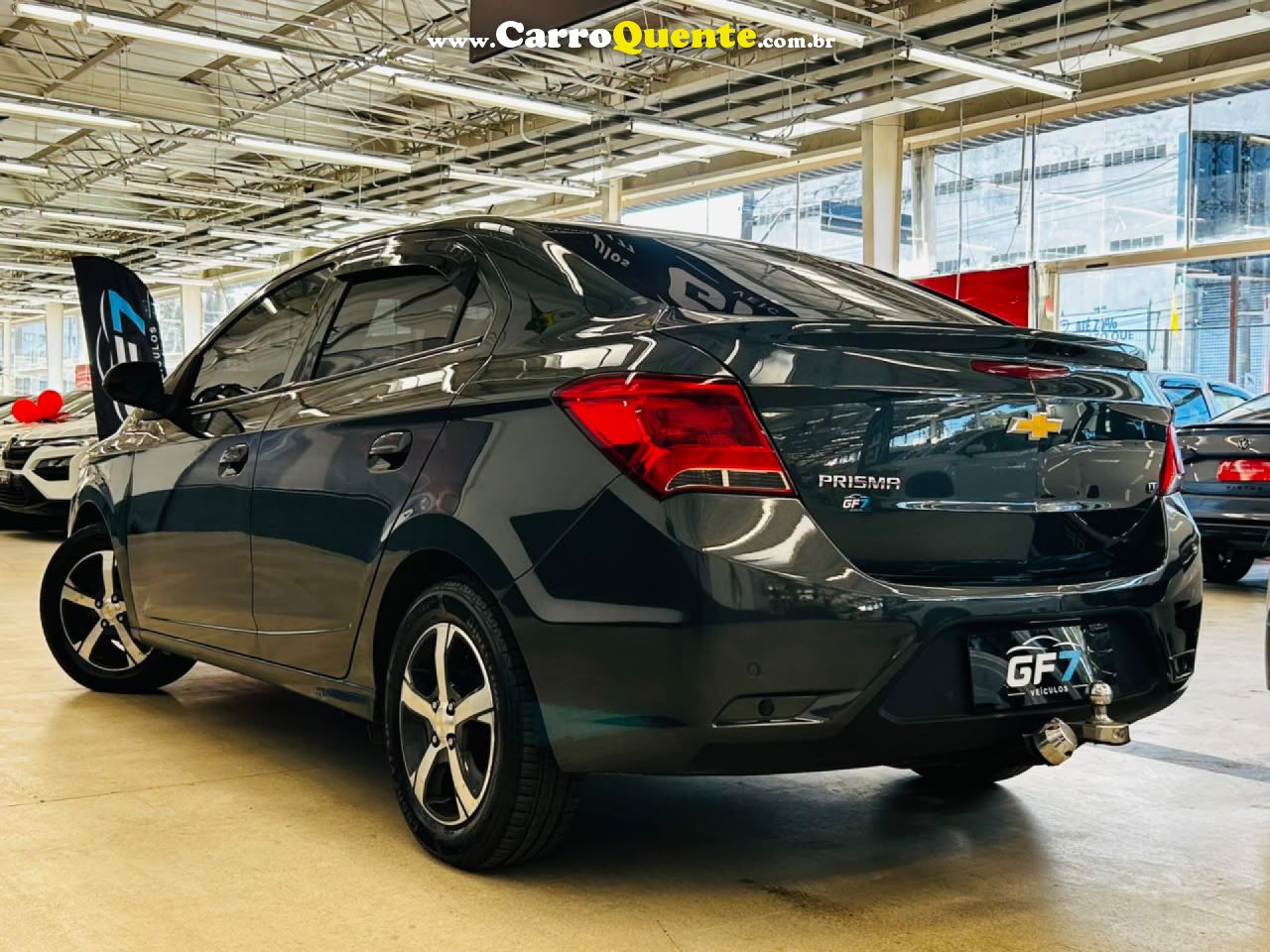 CHEVROLET   PRISMA SED. LT 1.4 8V FLEXPOWER 4P   CINZA 2019 1.4 FLEX - Loja