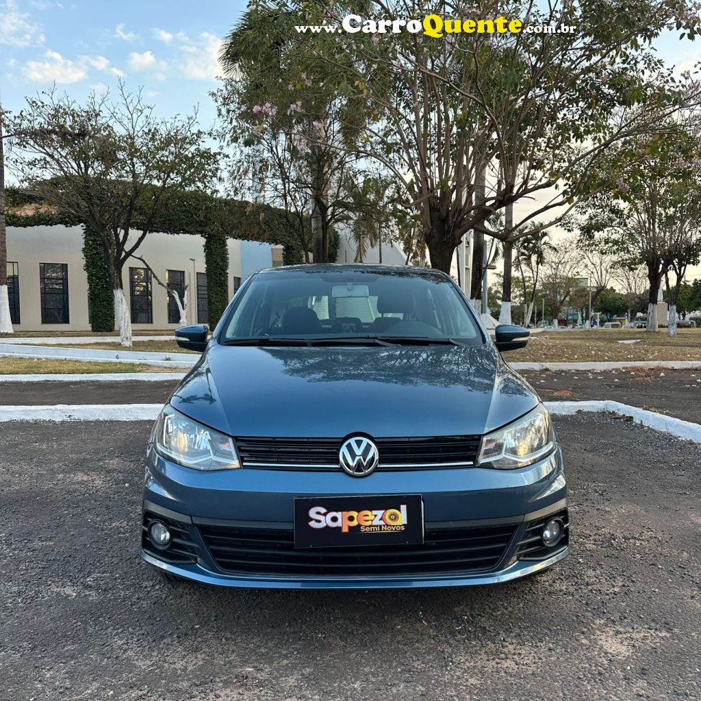 VOLKSWAGEN   GOL COMFORTLINE 1.0 T. FLEX 12V 5P   AZUL 2017 1.0 FLEX - Loja