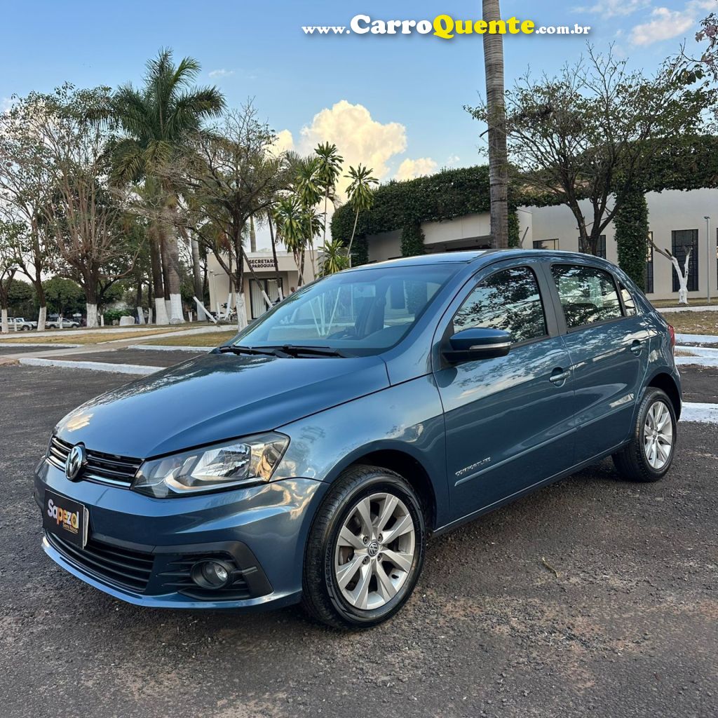 VOLKSWAGEN   GOL COMFORTLINE 1.0 T. FLEX 12V 5P   AZUL 2017 1.0 FLEX - Loja
