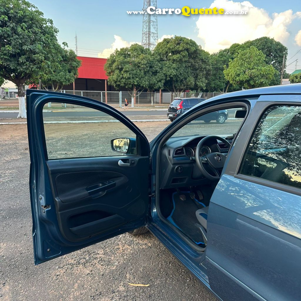 VOLKSWAGEN   GOL COMFORTLINE 1.0 T. FLEX 12V 5P   AZUL 2017 1.0 FLEX - Loja