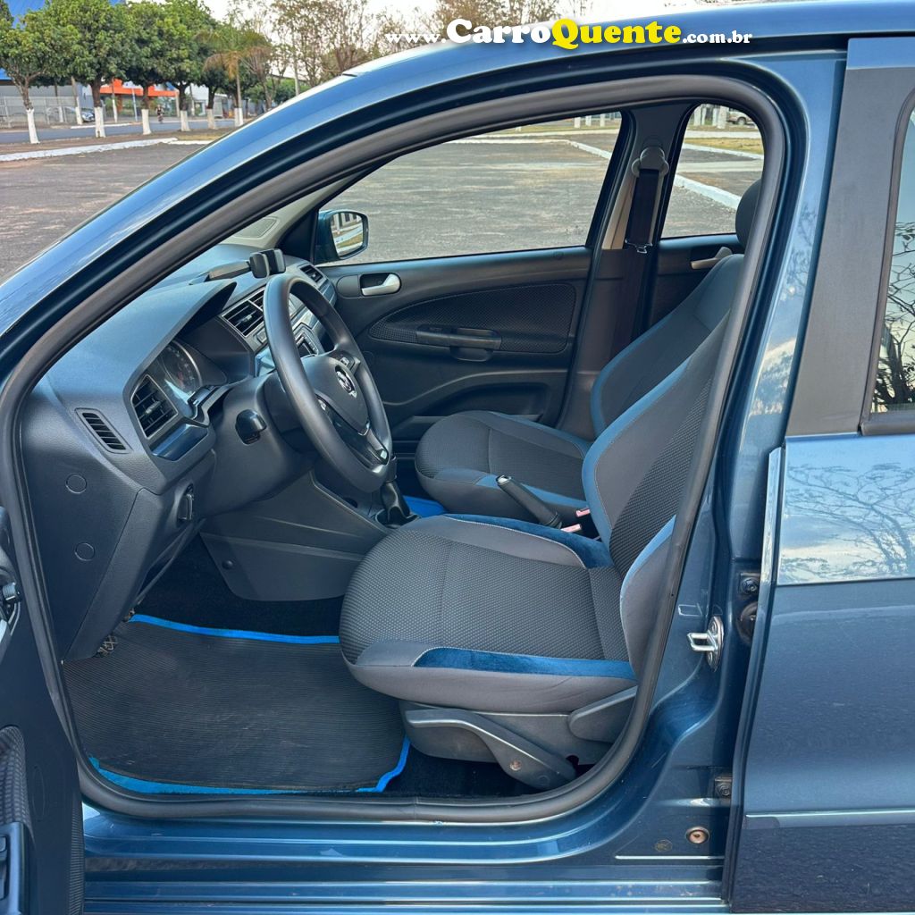 VOLKSWAGEN   GOL COMFORTLINE 1.0 T. FLEX 12V 5P   AZUL 2017 1.0 FLEX - Loja