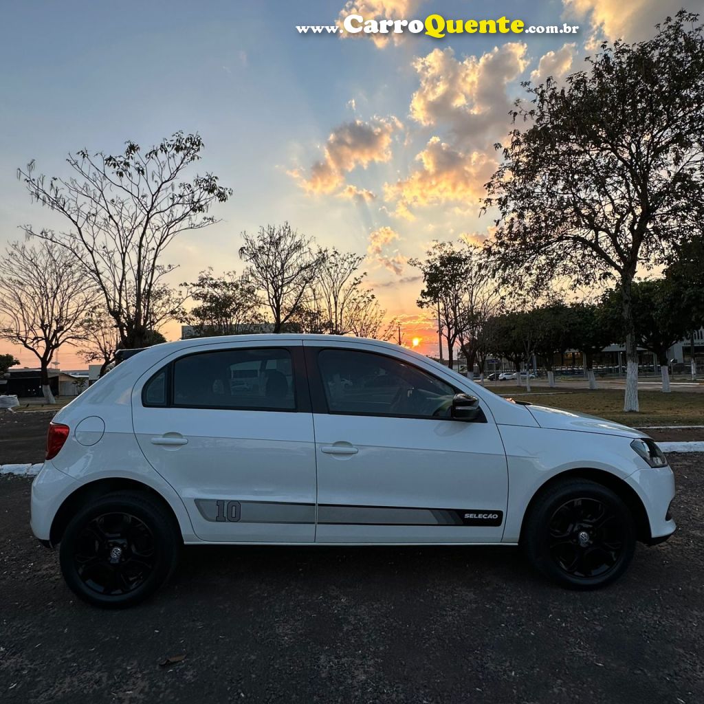 VOLKSWAGEN   GOL SELEÇÃO 1.6 TOTAL FLEX 8V 5P   BRANCO 2014 1.6 FLEX - Loja