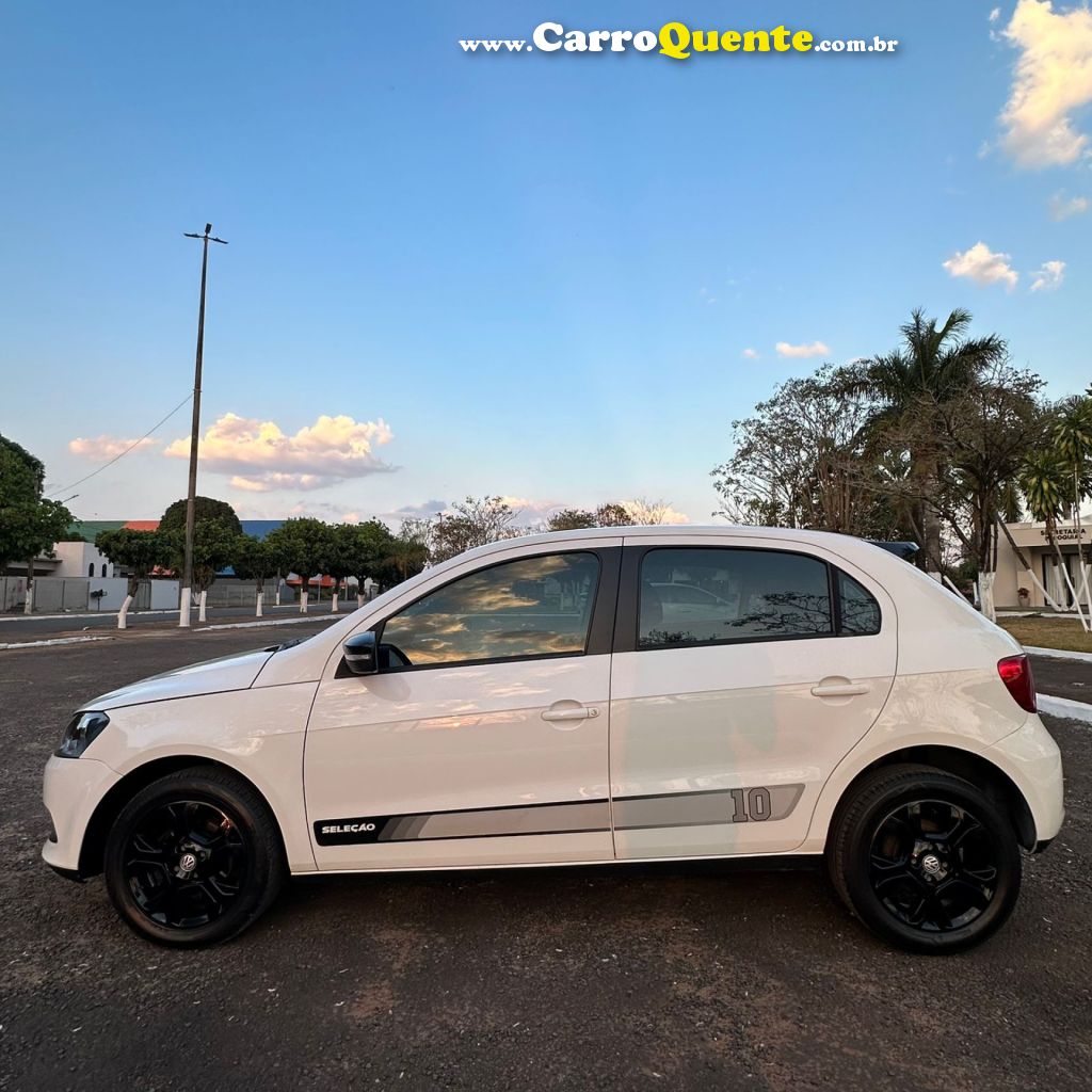 VOLKSWAGEN   GOL SELEÇÃO 1.6 TOTAL FLEX 8V 5P   BRANCO 2014 1.6 FLEX - Loja