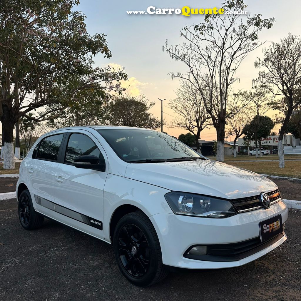 VOLKSWAGEN   GOL SELEÇÃO 1.6 TOTAL FLEX 8V 5P   BRANCO 2014 1.6 FLEX - Loja