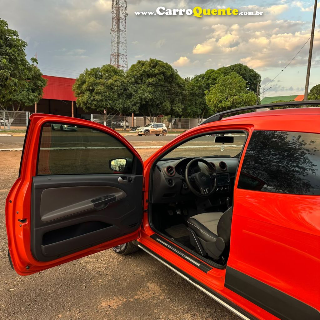 VOLKSWAGEN   SAVEIRO CROSS 1.6 T.FLEX 16V CD   LARANJA 2015 1.6 FLEX - Loja