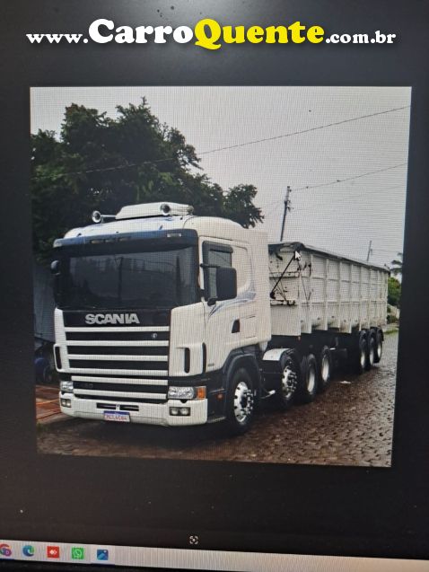 Scania R 124 R-124 LA 420 6x2 NA + Basculante - Loja