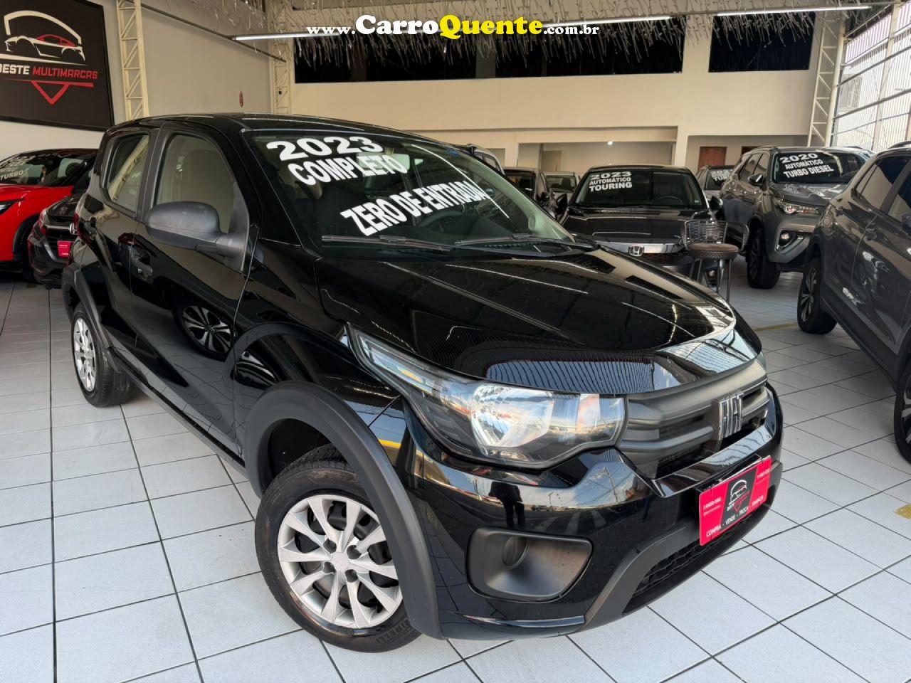 FIAT   MOBI LIKE 1.0 FIRE FLEX 5P.   PRETO 2023 1.0 FLEX - Loja