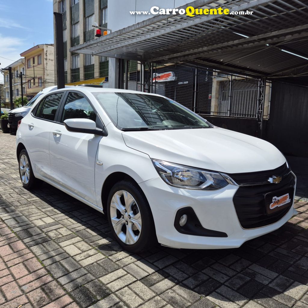 CHEVROLET   ONIX HATCH LTZ 1.0 12V TB FLEX 5P MEC.   BRANCO 2023 1.0 FLEX - Loja