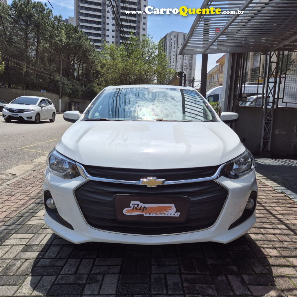 CHEVROLET   ONIX HATCH LTZ 1.0 12V TB FLEX 5P MEC.   BRANCO 2023 1.0 FLEX - Loja