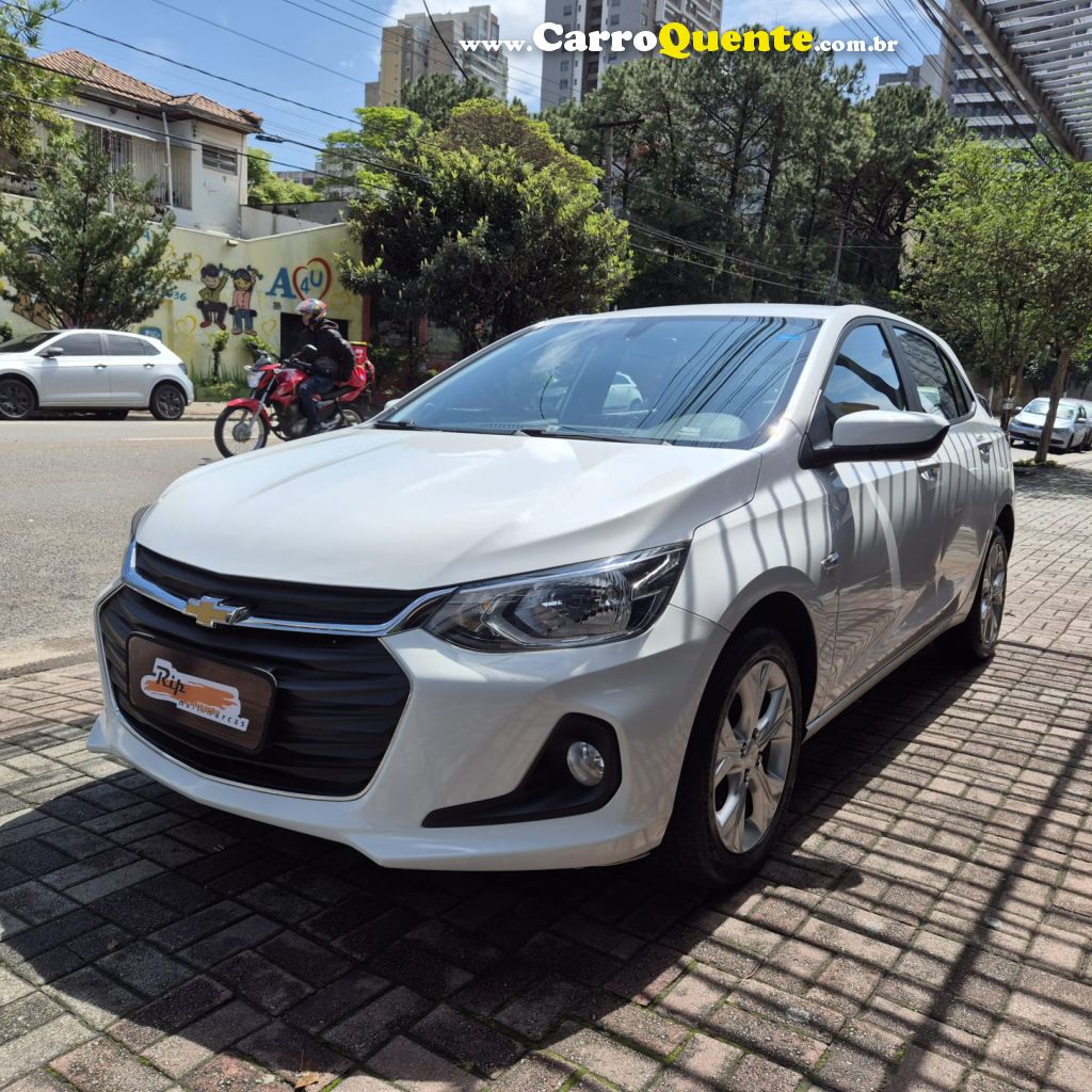 CHEVROLET   ONIX HATCH LTZ 1.0 12V TB FLEX 5P MEC.   BRANCO 2023 1.0 FLEX - Loja