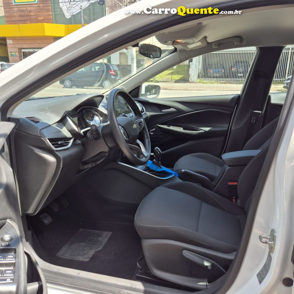CHEVROLET   ONIX HATCH LTZ 1.0 12V TB FLEX 5P MEC.   BRANCO 2023 1.0 FLEX - Loja