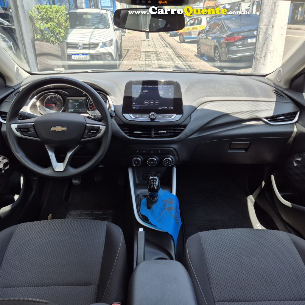 CHEVROLET   ONIX HATCH LTZ 1.0 12V TB FLEX 5P MEC.   BRANCO 2023 1.0 FLEX - Loja