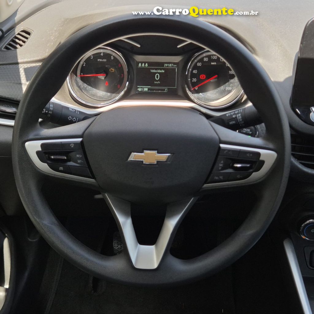 CHEVROLET   ONIX HATCH LTZ 1.0 12V TB FLEX 5P MEC.   BRANCO 2023 1.0 FLEX - Loja