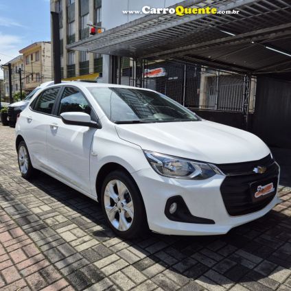 CHEVROLET   ONIX HATCH LTZ 1.0 12V TB FLEX 5P MEC.   BRANCO 2023 1.0 FLEX