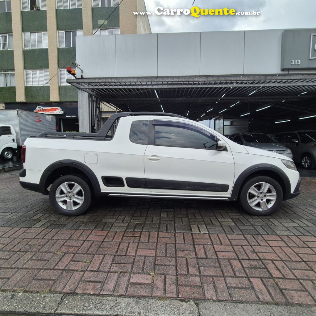 VOLKSWAGEN   SAVEIRO CROSS 1.6 MI TOTAL FLEX 8V CE   BRANCO 2012 1.6 FLEX - Loja