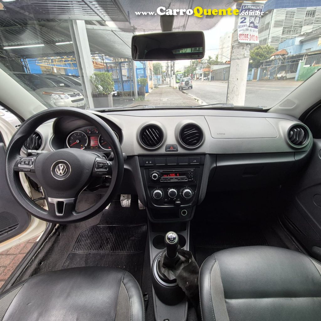 VOLKSWAGEN   SAVEIRO CROSS 1.6 MI TOTAL FLEX 8V CE   BRANCO 2012 1.6 FLEX - Loja