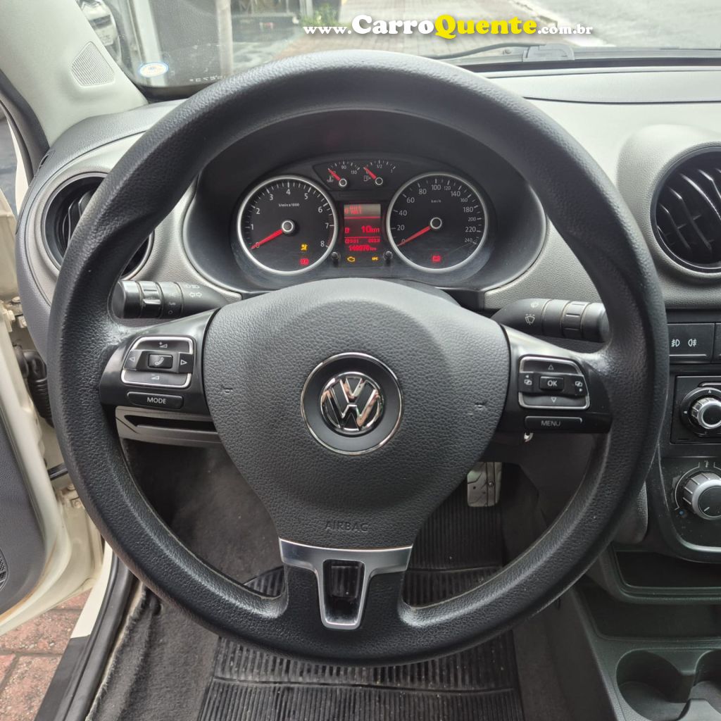 VOLKSWAGEN   SAVEIRO CROSS 1.6 MI TOTAL FLEX 8V CE   BRANCO 2012 1.6 FLEX - Loja