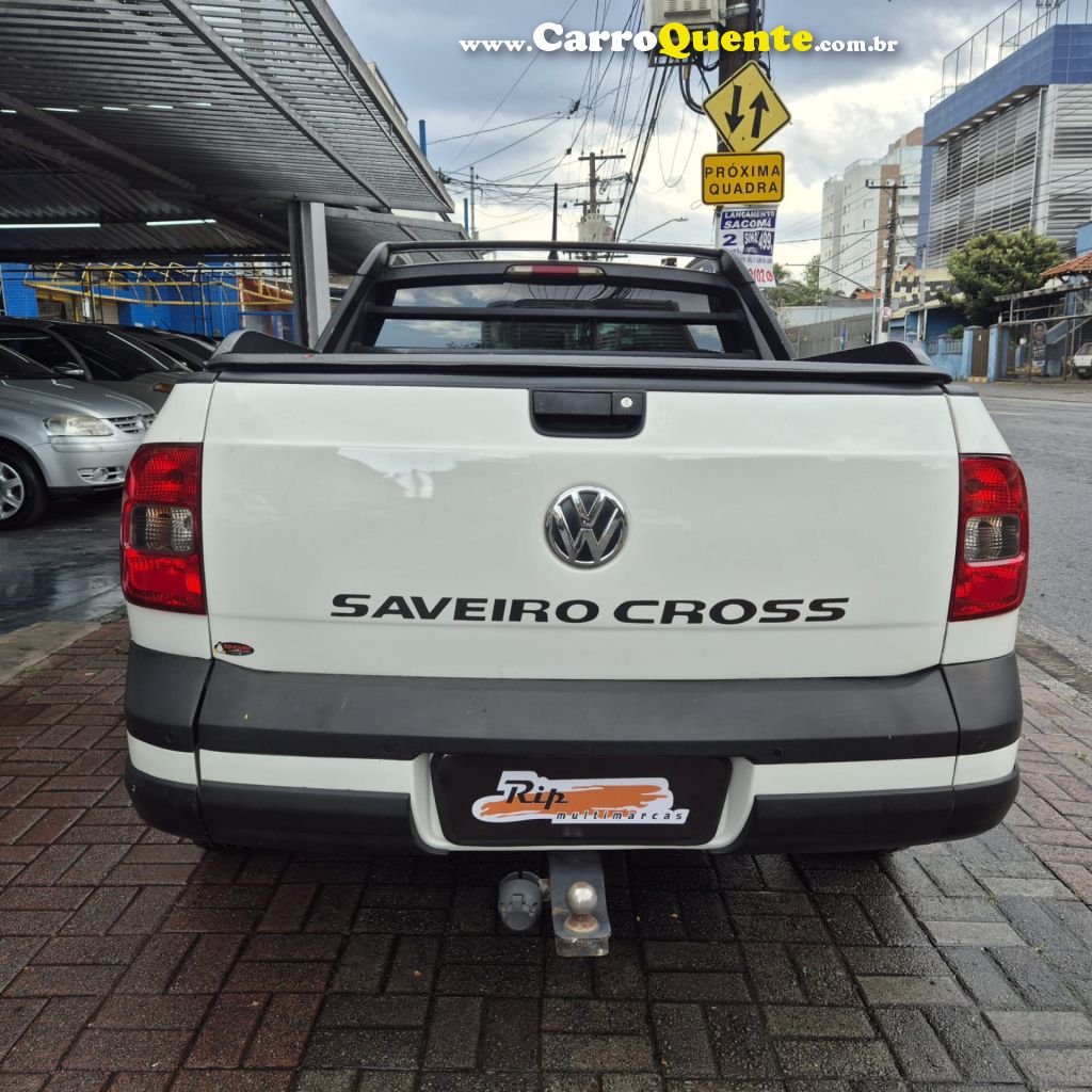 VOLKSWAGEN   SAVEIRO CROSS 1.6 MI TOTAL FLEX 8V CE   BRANCO 2012 1.6 FLEX - Loja
