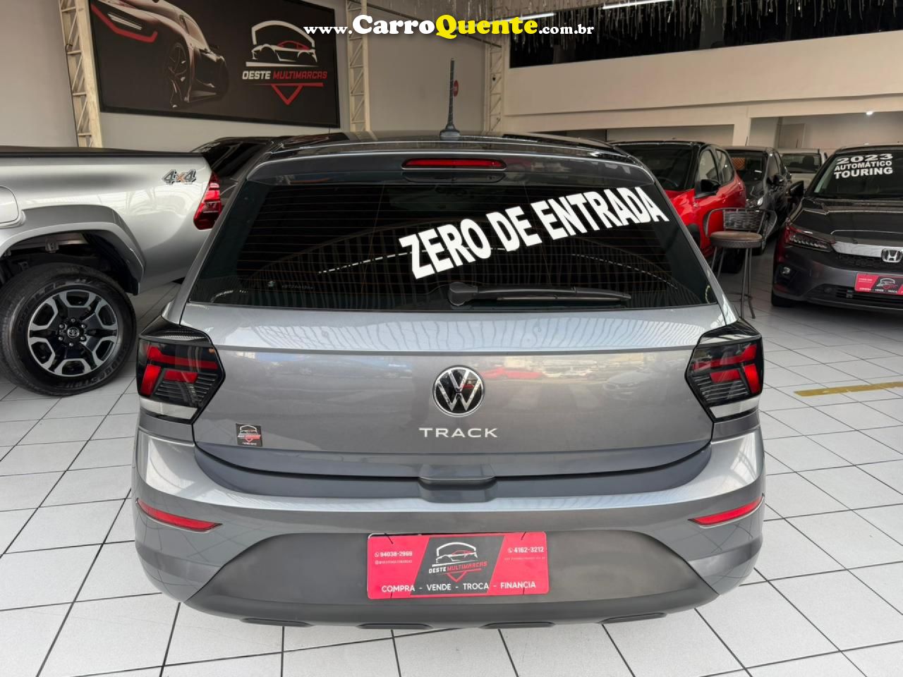 VOLKSWAGEN   POLO TRACK 1.0 FLEX 12V 5P   CINZA 2025 1.0 FLEX - Loja