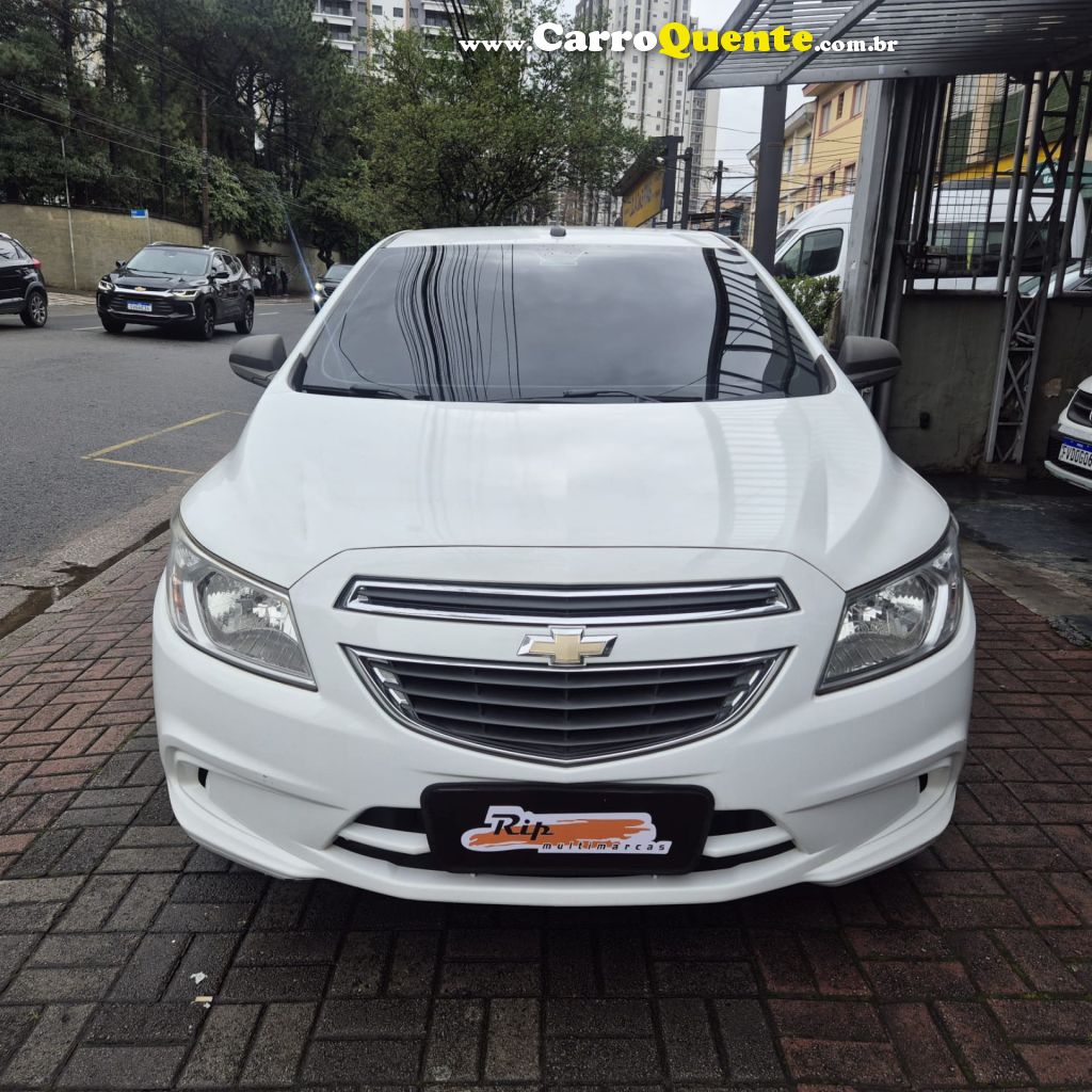 CHEVROLET   ONIX HATCH LT 1.0 8V FLEXPOWER 5P MEC.   BRANCO 2015 1.0 FLEX - Loja