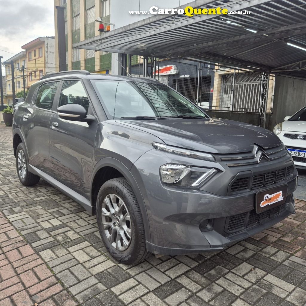 CITROËN   C3 AIRCROSS 1.0 FEEL PACK TB. FLEX AUT .   CINZA 2025 1.0 FLEX - Loja