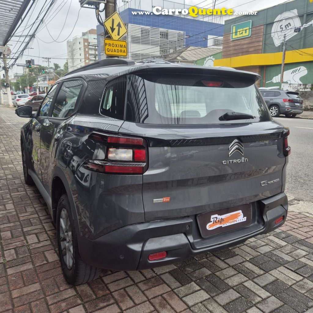CITROËN   C3 AIRCROSS 1.0 FEEL PACK TB. FLEX AUT .   CINZA 2025 1.0 FLEX - Loja