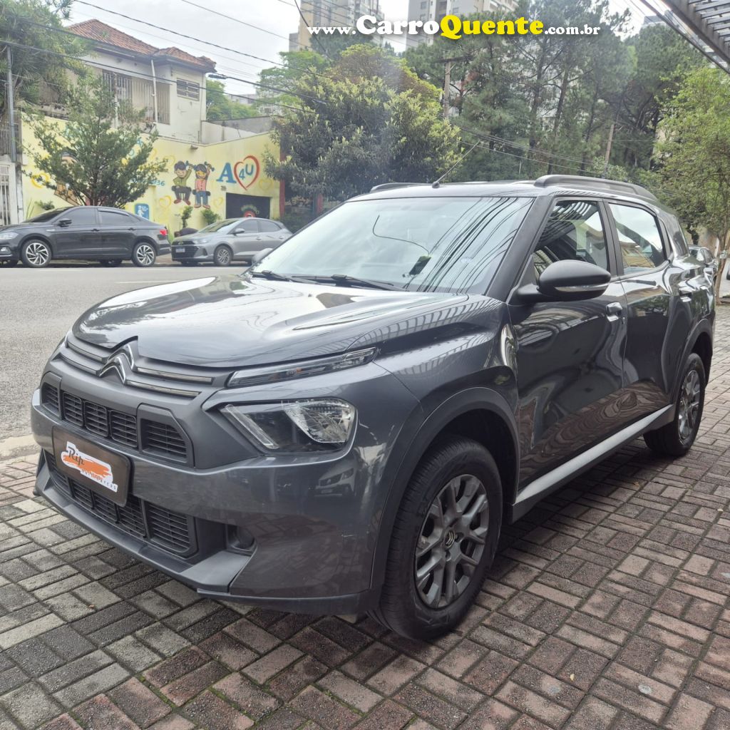 CITROËN   C3 AIRCROSS 1.0 FEEL PACK TB. FLEX AUT .   CINZA 2025 1.0 FLEX - Loja