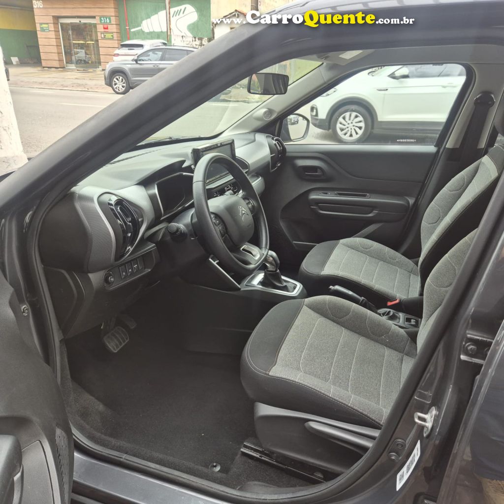 CITROËN   C3 AIRCROSS 1.0 FEEL PACK TB. FLEX AUT .   CINZA 2025 1.0 FLEX - Loja