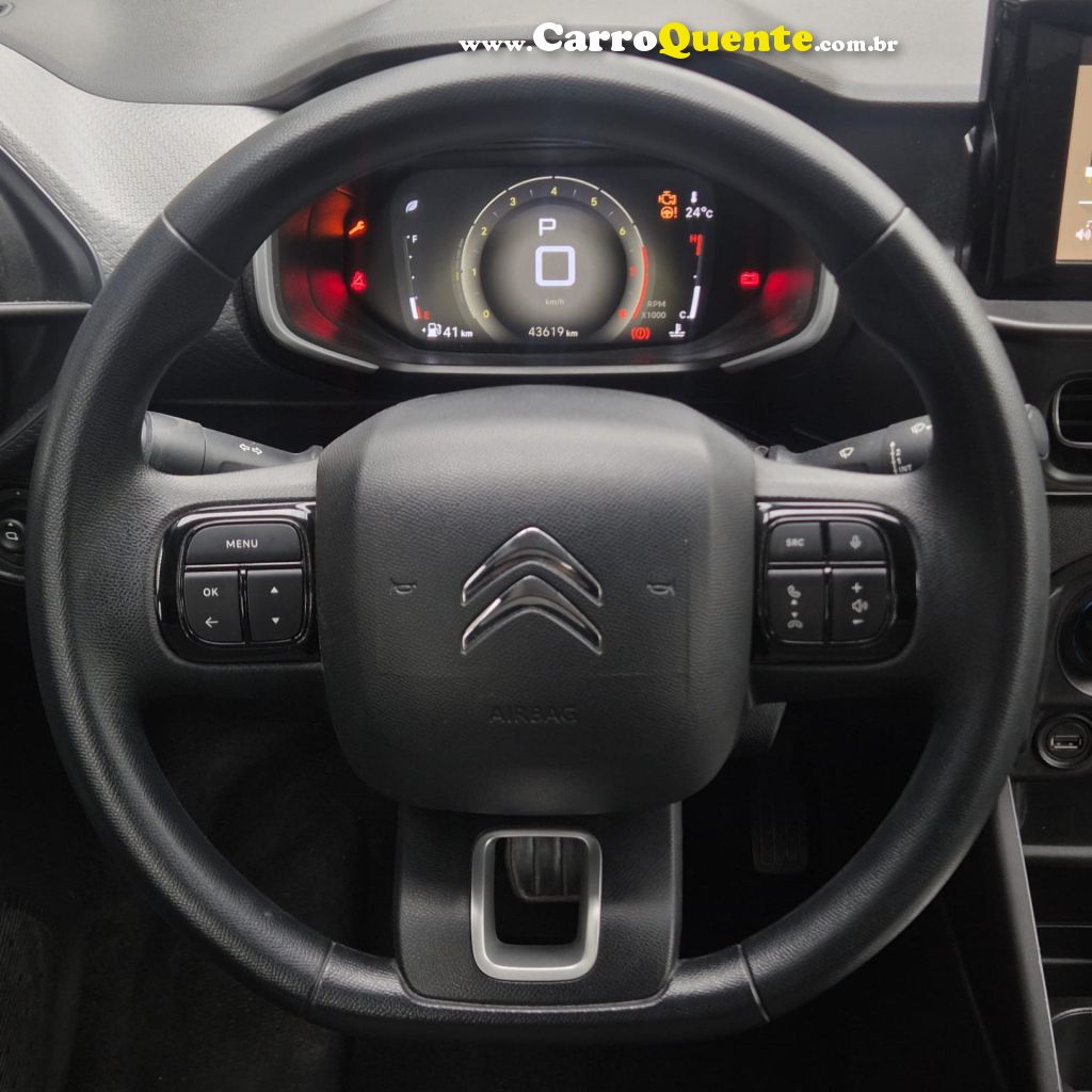 CITROËN   C3 AIRCROSS 1.0 FEEL PACK TB. FLEX AUT .   CINZA 2025 1.0 FLEX - Loja