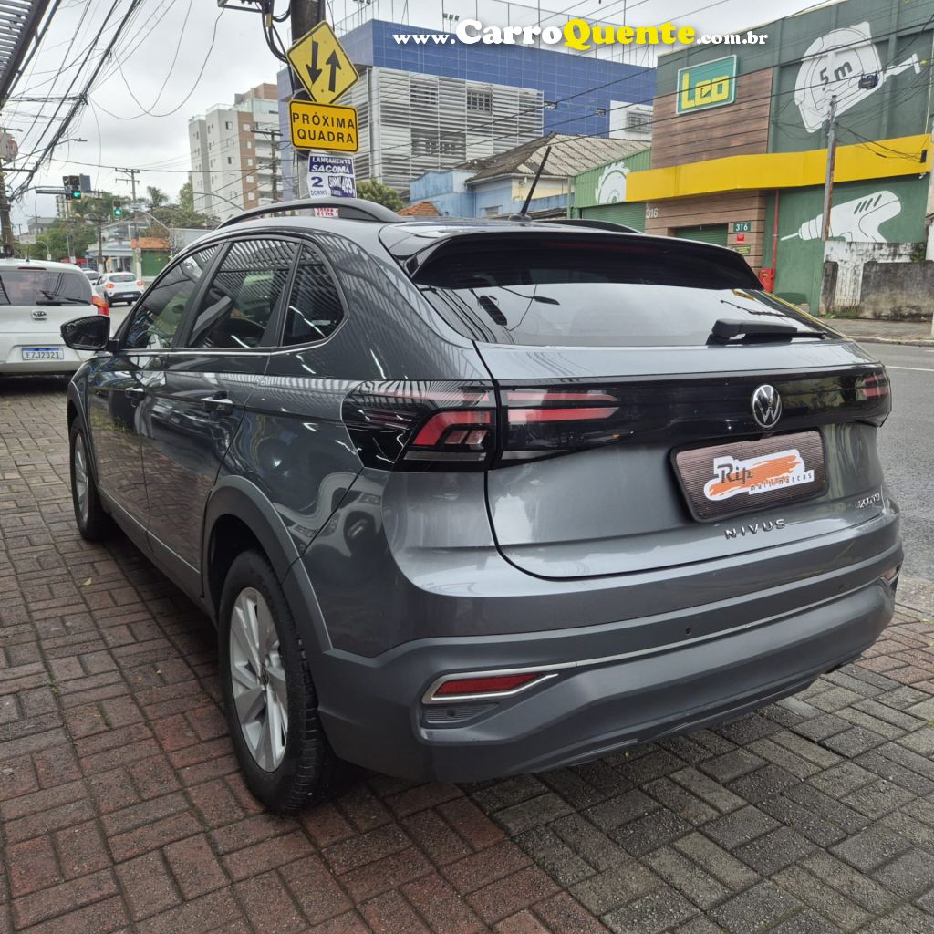 VOLKSWAGEN   NIVUS COMFORTLINE 1.0 200 TSI FLEX AUT.   CINZA 2023 1.0 FLEX - Loja
