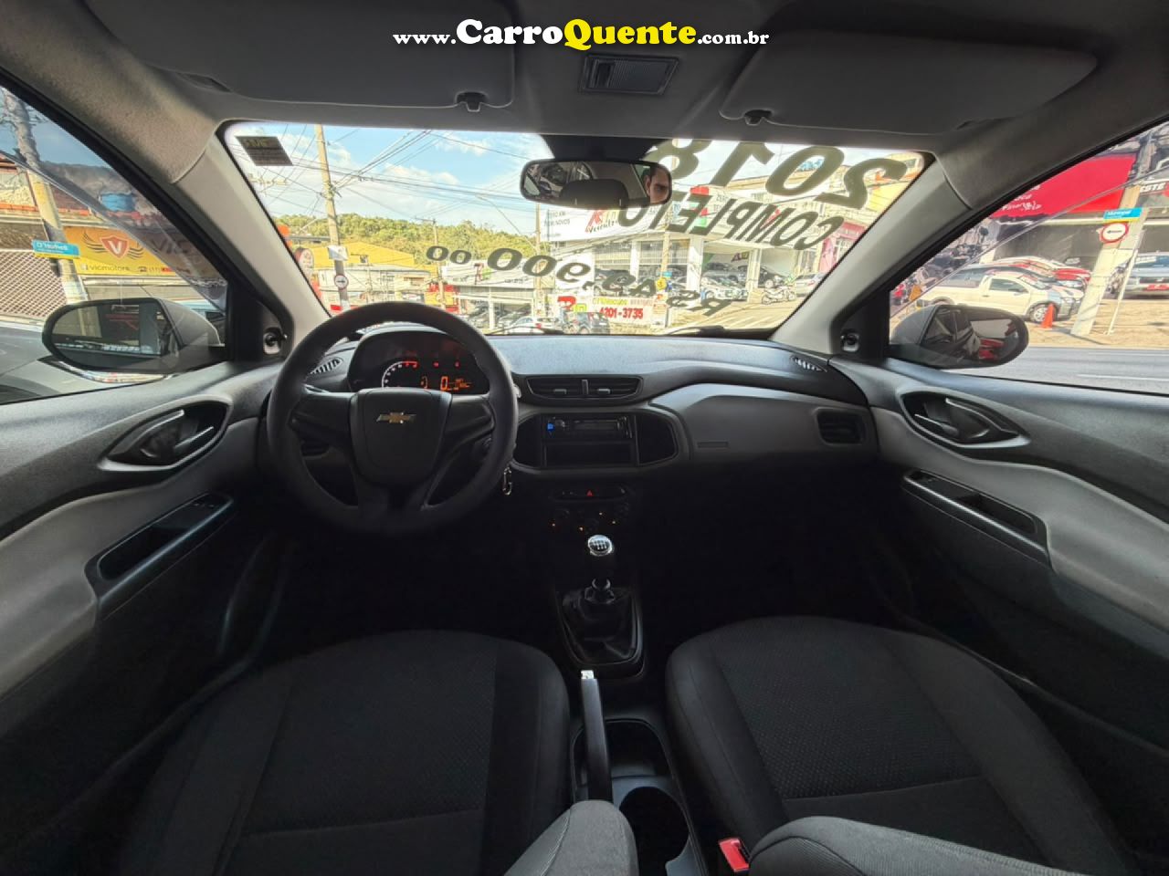CHEVROLET   PRISMA SED. LT 1.0 8V FLEXPOWER 4P   CINZA 2018 1.0 FLEX - Loja