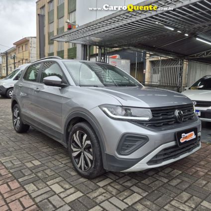 VOLKSWAGEN   T-CROSS 200 TSI 1.0  FLEX 12V 5P AUT.   PRATA 2025 1.0 FLEX