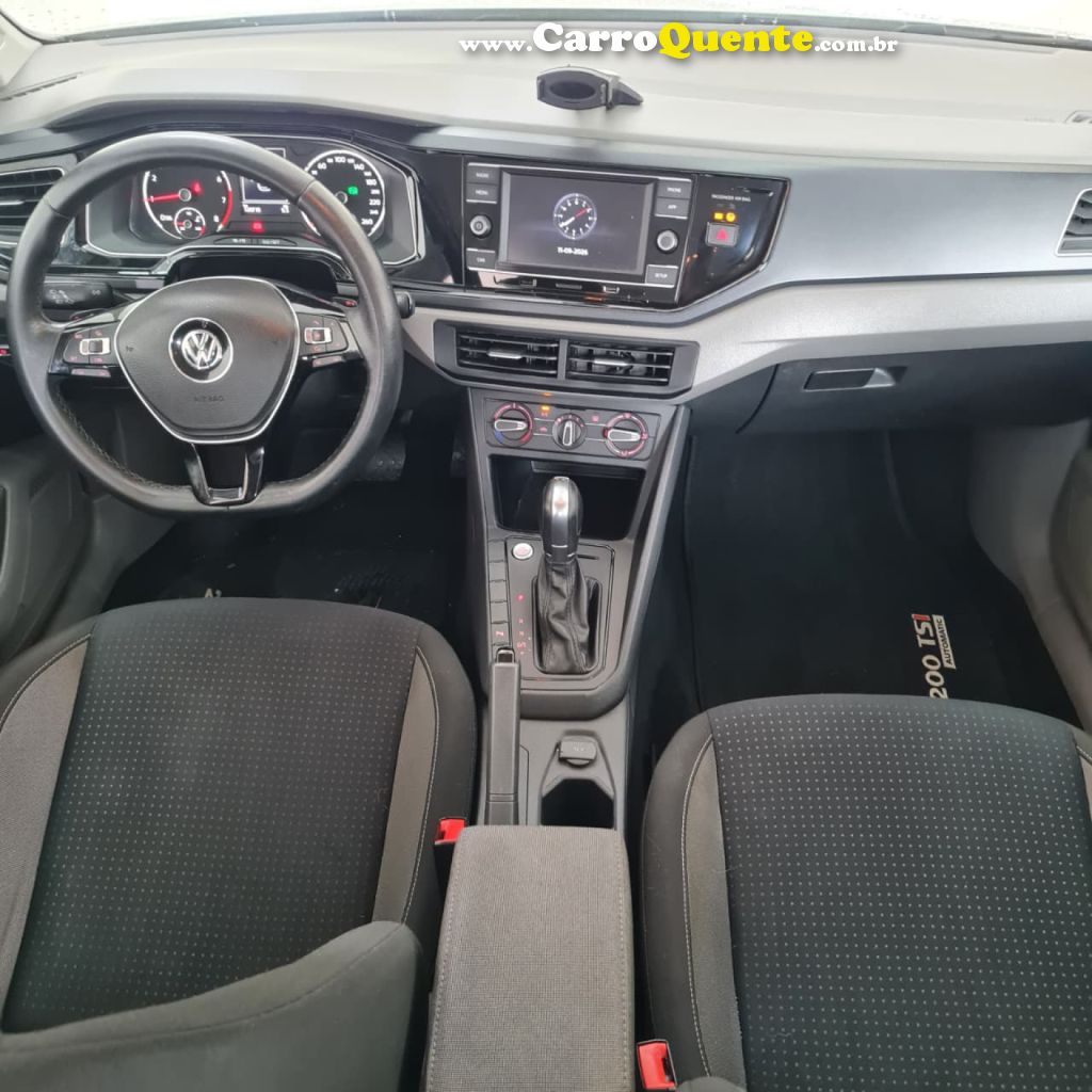 VOLKSWAGEN   POLO COMFORT. 200 TSI 1.0 FLEX 12V AUT.   BRANCO 2019 1.0 FLEX - Loja