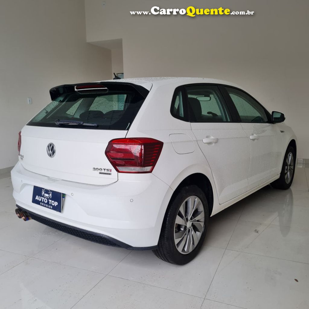 VOLKSWAGEN   POLO COMFORT. 200 TSI 1.0 FLEX 12V AUT.   BRANCO 2019 1.0 FLEX - Loja