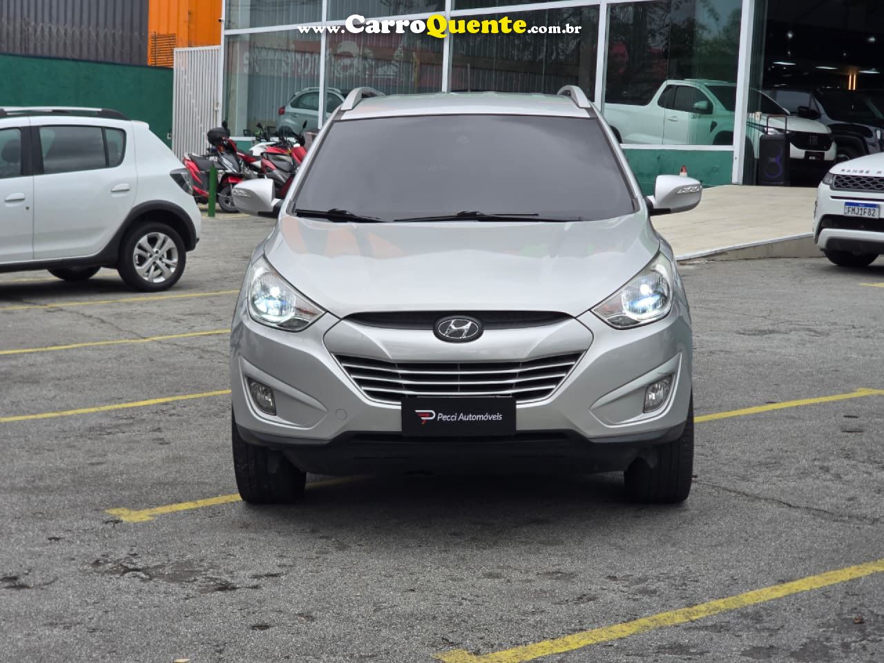 HYUNDAI   IX35 GLS 2.0 16V 2WD FLEX AUT.   PRATA 2014 2.0 FLEX - Loja