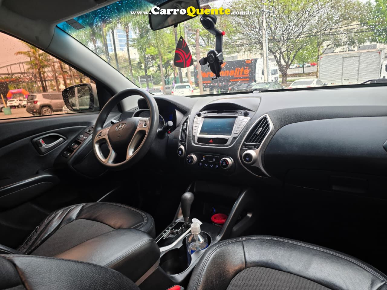 HYUNDAI   IX35 GLS 2.0 16V 2WD FLEX AUT.   PRATA 2014 2.0 FLEX - Loja