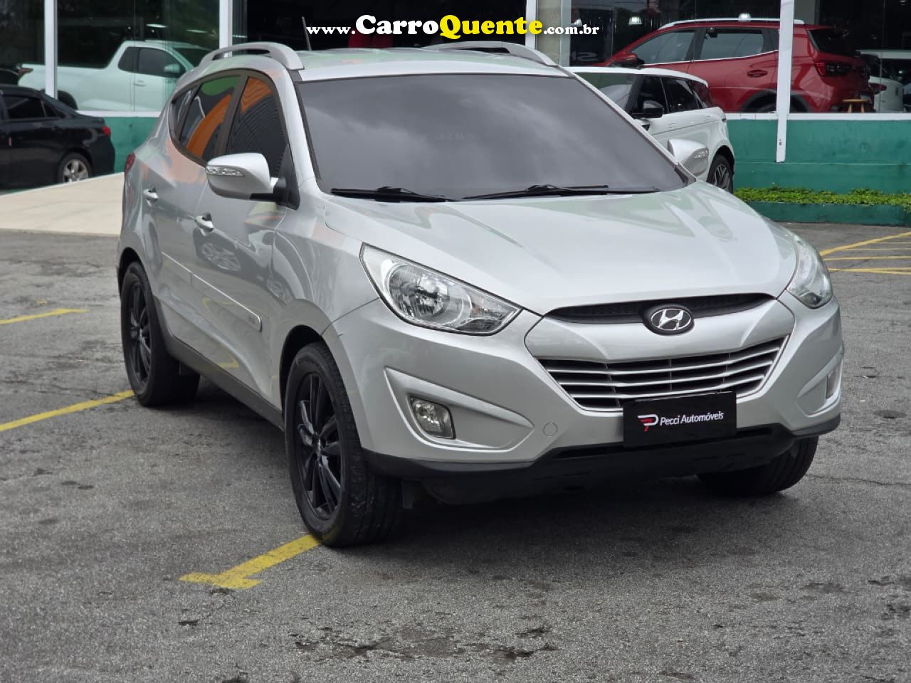 HYUNDAI   IX35 GLS 2.0 16V 2WD FLEX AUT.   PRATA 2014 2.0 FLEX - Loja