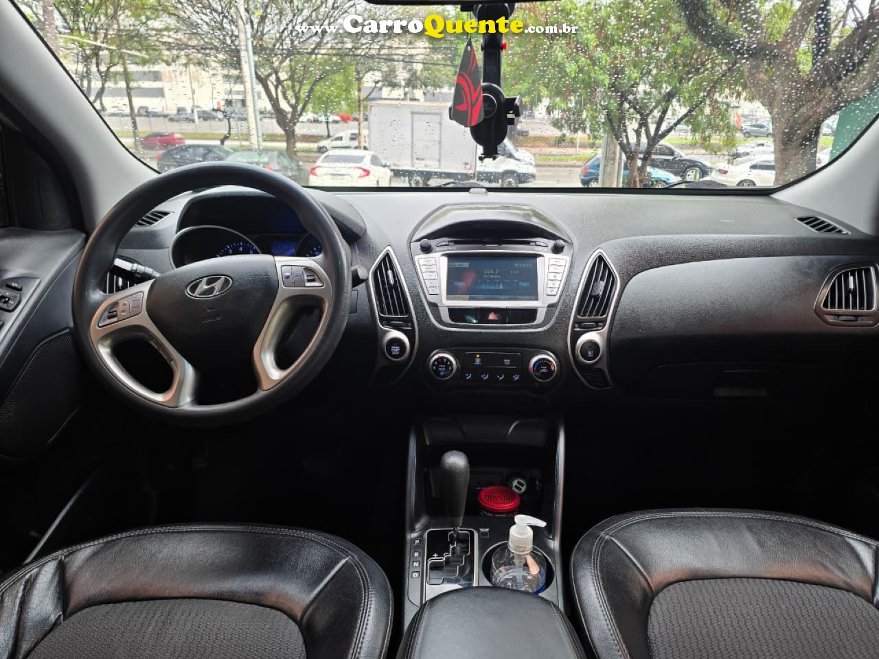 HYUNDAI   IX35 GLS 2.0 16V 2WD FLEX AUT.   PRATA 2014 2.0 FLEX - Loja