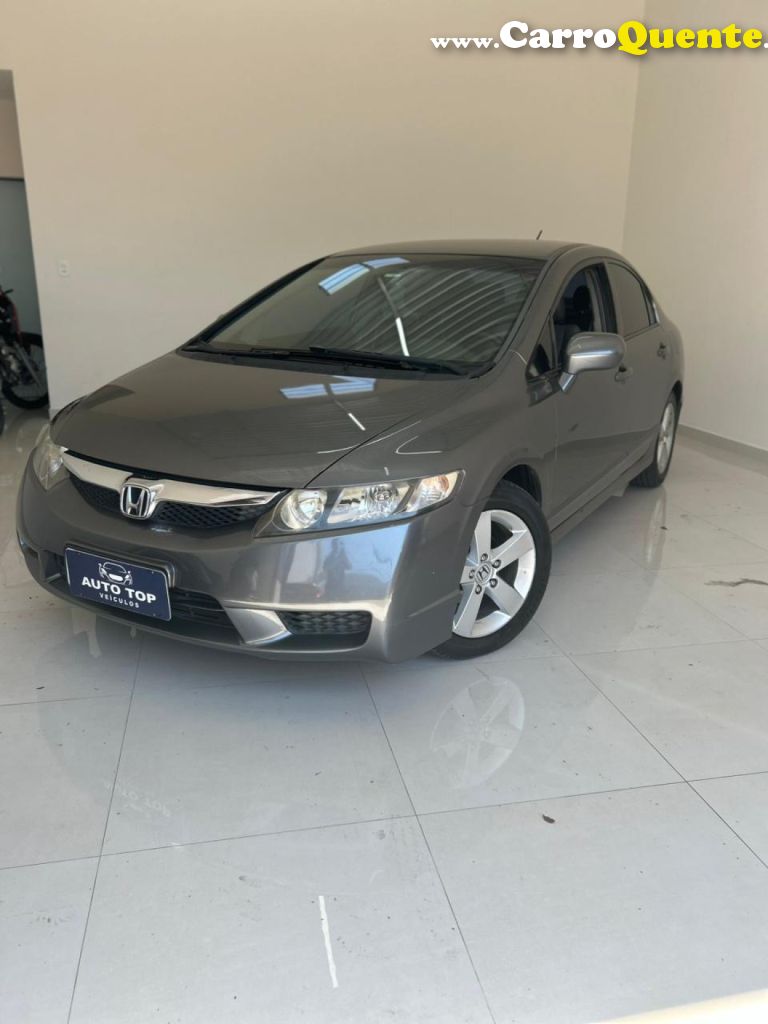 HONDA   CIVIC SEDAN LXS 1.81.8 FLEX 16V AUT. 4P   CINZA 2010 1.8 FLEX - Loja
