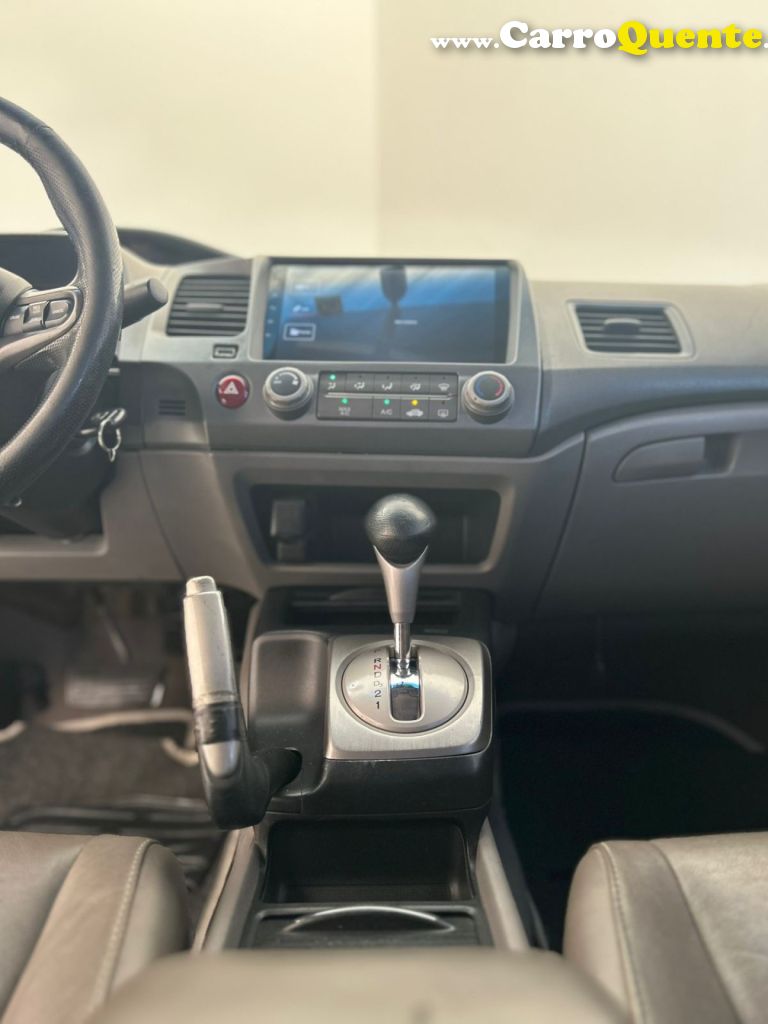 HONDA   CIVIC SEDAN LXS 1.81.8 FLEX 16V AUT. 4P   CINZA 2010 1.8 FLEX - Loja